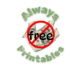 Alwaysfreeprintables.com Logo